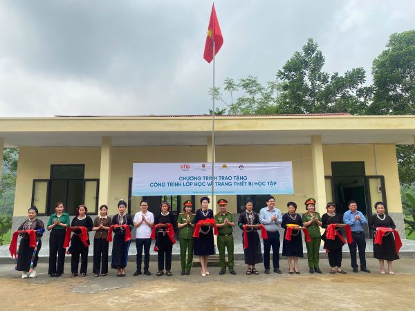 Quỹ Kiến tạo Ước mơ và C06 trao tặng công trình điểm trường tại Tuyên Quang: Hơn 1,1 tỷ đồng đầu tư đồng bộ, hỗ trợ hơn 900 học sinh vùng cao