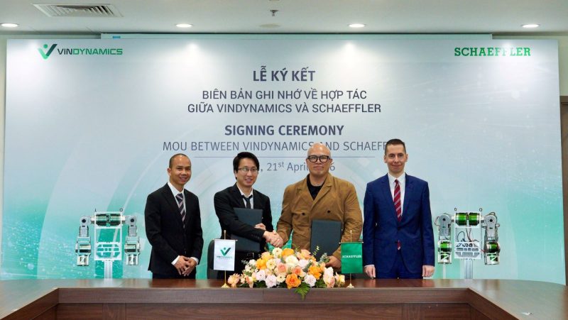 VinDynamics hợp tác với tập đoàn Schaeffler phát triển robot hình người
