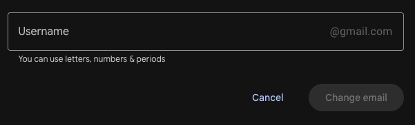 Google đã cho bạn đổi địa chỉ Gmail và đây là cách làm