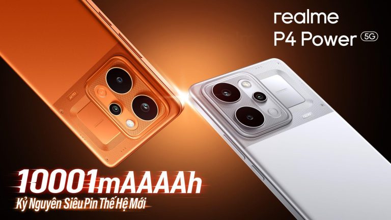 realme P4 Power ra mắt: Pin 10001 mAh, AI Camera và bộ công cụ Next AI, giá từ 15.99 triệu đồng