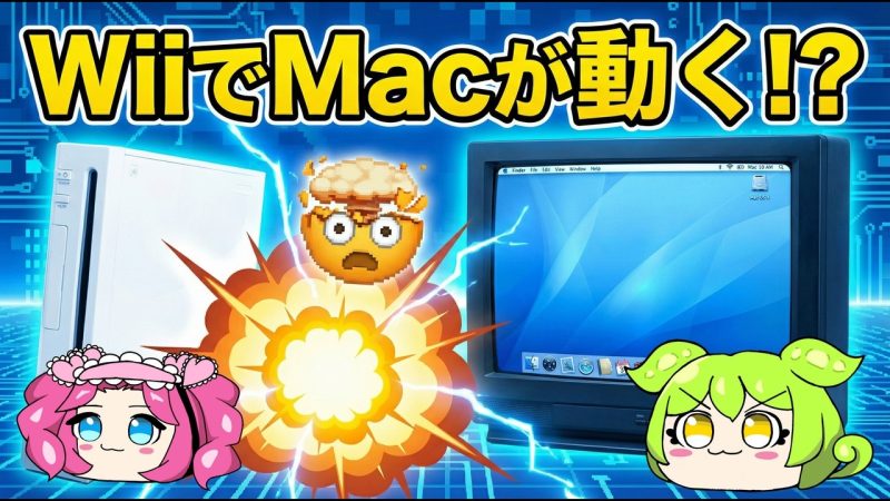 Cài đặt Mac OS X 10.0 Cheetah trên Nintendo Wii được không?