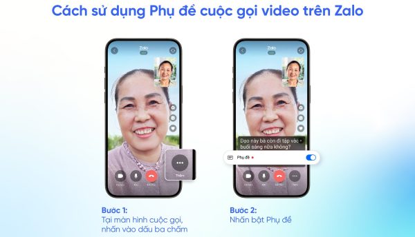 Zalo nâng cấp trải nghiệm AI: Hỗ trợ phụ đề video call và đọc màn hình cho người dùng