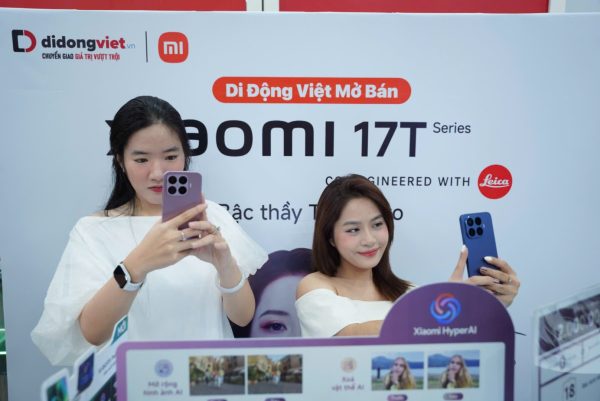 Trải nghiệm sớm Xiaomi 17T Series tại Di Động Việt, nhận ưu đãi sở hữu đến 5,5 triệu đồng