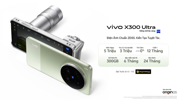 vivo X300 Ultra ra mắt với hệ thống ống kính ZEISS nâng cấp