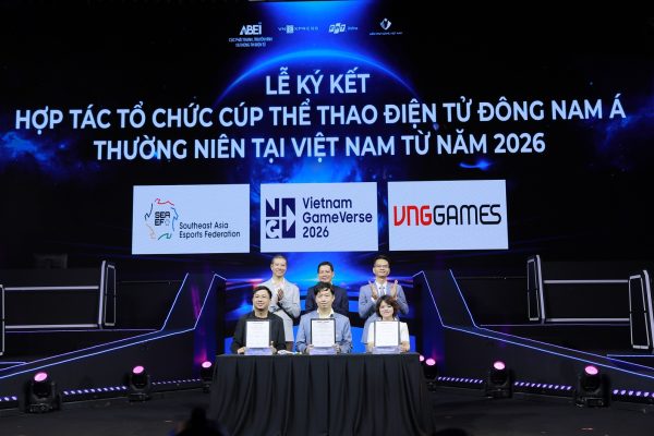 VNGGames đồng tổ chức giải eSports cấp đội tuyển quốc gia đầu tiên cho Đông Nam Á tại Vietnam GameVerse 2026 VNGGames đồng tổ chức giải eSports cấp đội tuyển quốc gia đầu tiên cho Đông Nam Á tại Vietnam GameVerse 2026