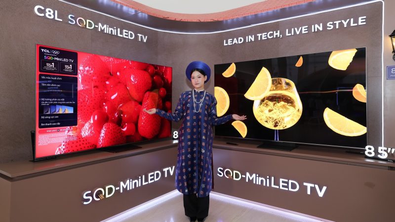 TCL C8L SQD-Mini LED TV đồng hành hành trình kết nối công nghệ và di sản thủ đô