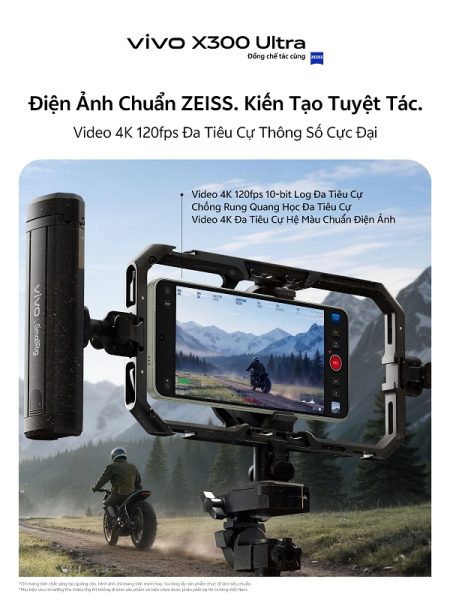 vivo X300 Ultra ra mắt với hệ thống ống kính ZEISS nâng cấp