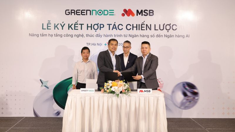 MSB bắt tay GreenNode tăng tốc chuyển đổi AI trên toàn hệ thống