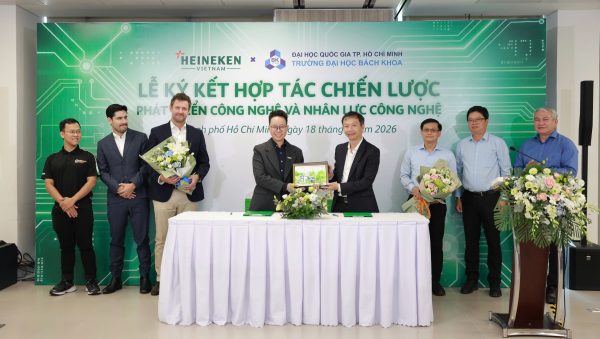 HEINEKEN Việt Nam cùng Đại học Bách Khoa TP.HCM hợp tác chiến lược thúc đẩy ứng dụng công nghệ và phát triển nhân lực số