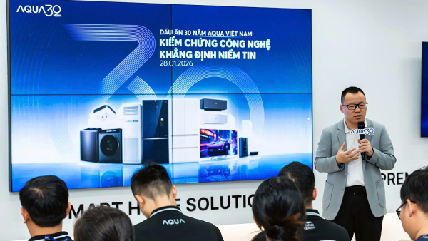 AQUA đánh dấu 30 năm tại Việt Nam, ghi nhận tăng trưởng mạnh trên Lazada AQUA đánh dấu 30 năm tại Việt Nam, ghi nhận tăng trưởng mạnh trên Lazada
