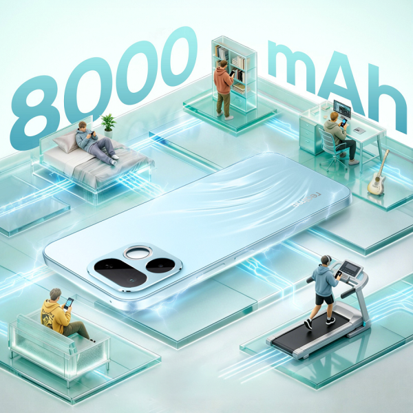 realme 16T 5G ra mắt: Smartphone pin lớn 8.000mAh hướng đến người dùng trẻ