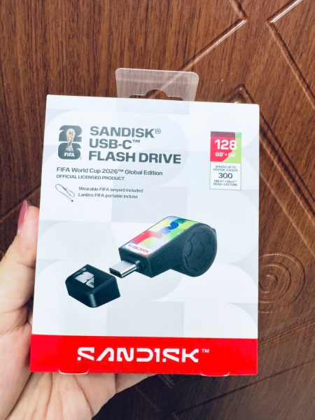Trải nghiệm USB Sandisk Type-C FIFA World Cup 2026 Edition 128GB: Nhỏ gọn, khác biệt và đủ nhanh cho nhu cầu hàng ngày Trải nghiệm USB Sandisk Type-C FIFA World Cup 2026 Edition 128GB: Nhỏ gọn, khác biệt và đủ nhanh cho nhu cầu hàng ngày