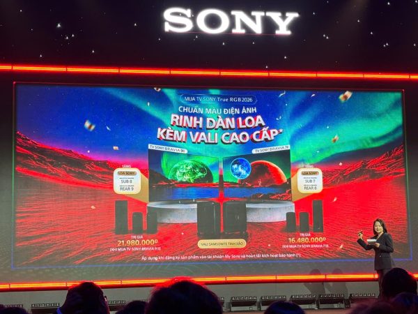 Sony ra mắt BRAVIA và BRAVIA Theatre 2026, hoàn thiện trải nghiệm rạp phim tại gia