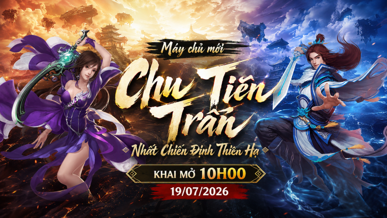 Võ Lâm Miễn Phí ra mắt máy chủ Chu Tiên Trấn, đua top nhận thưởng lên đến 120 triệu đồng