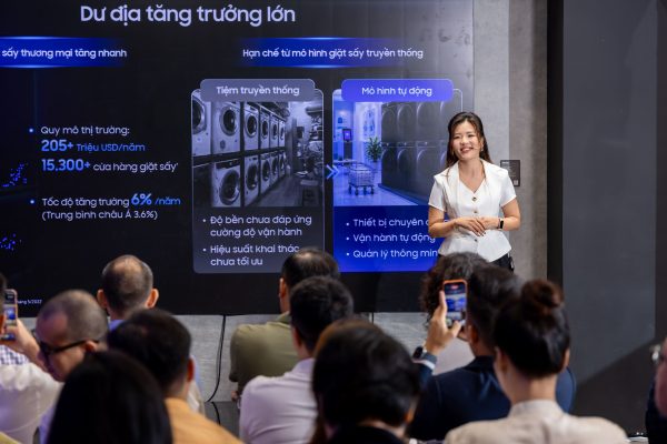 Samsung ra mắt giải pháp giặt sấy công nghiệp tại Việt Nam, hướng đến mô hình vận hành thông minh Samsung ra mắt giải pháp giặt sấy công nghiệp tại Việt Nam, hướng đến mô hình vận hành thông minh