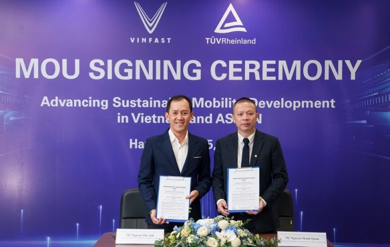 VinFast hợp tác với TÜV Rheinland, nâng cao năng lực kiểm thử cho ngành ô tô Việt Nam