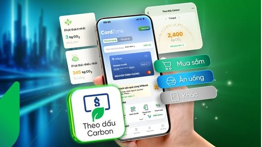 Mastercard và VPBank ra mắt tính năng “Theo dấu Carbon”, giúp người tiêu dùng hiểu rõ tác động của chi tiêu hàng ngày đến môi trường