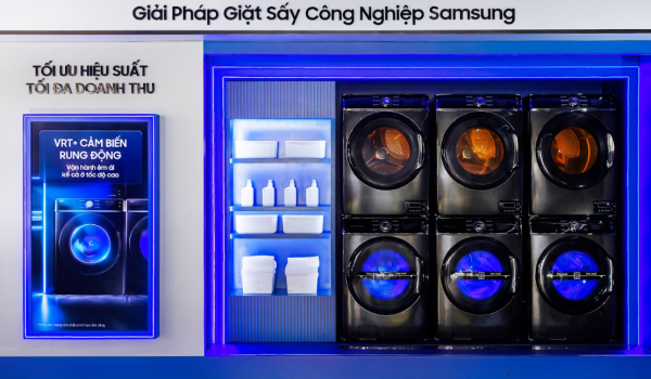 Samsung ra mắt giải pháp giặt sấy công nghiệp tại Việt Nam, hướng đến mô hình vận hành thông minh Samsung ra mắt giải pháp giặt sấy công nghiệp tại Việt Nam, hướng đến mô hình vận hành thông minh