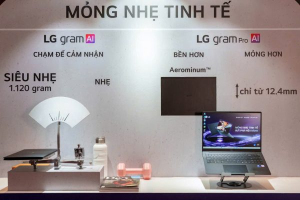 LG ra mắt laptop gram AI 2026 tại Việt Nam, nâng cấp thiết kế siêu nhẹ với Dual AI, Aerominum và Copilot+ PC LG ra mắt laptop gram AI 2026 tại Việt Nam, nâng cấp thiết kế siêu nhẹ với Dual AI, Aerominum và Copilot+ PC