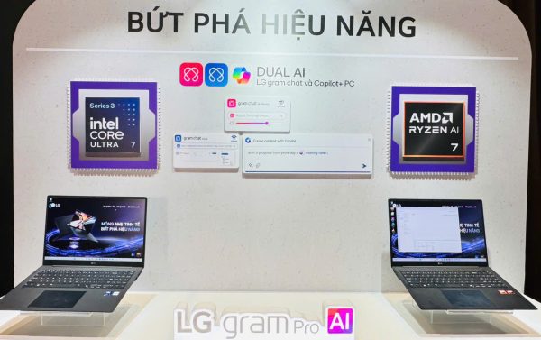 LG ra mắt laptop gram AI 2026 tại Việt Nam, nâng cấp thiết kế siêu nhẹ với Dual AI, Aerominum và Copilot+ PC LG ra mắt laptop gram AI 2026 tại Việt Nam, nâng cấp thiết kế siêu nhẹ với Dual AI, Aerominum và Copilot+ PC