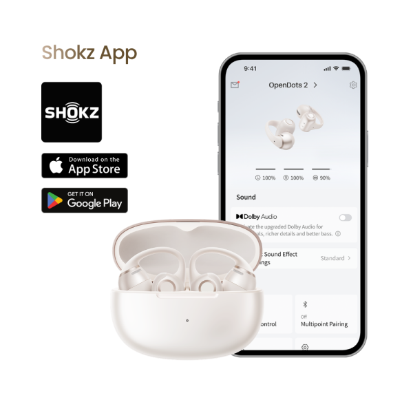 Shokz ra mắt tai nghe mở OpenDots 2 tại Việt Nam, hỗ trợ Dolby Audio, pin tối đa 40 giờ Shokz ra mắt tai nghe mở OpenDots 2 tại Việt Nam, hỗ trợ Dolby Audio, pin tối đa 40 giờ