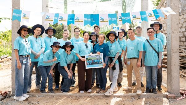 Eaton mở rộng hợp tác với Habitat for Humanity qua dự án xây nhà tại Việt Nam