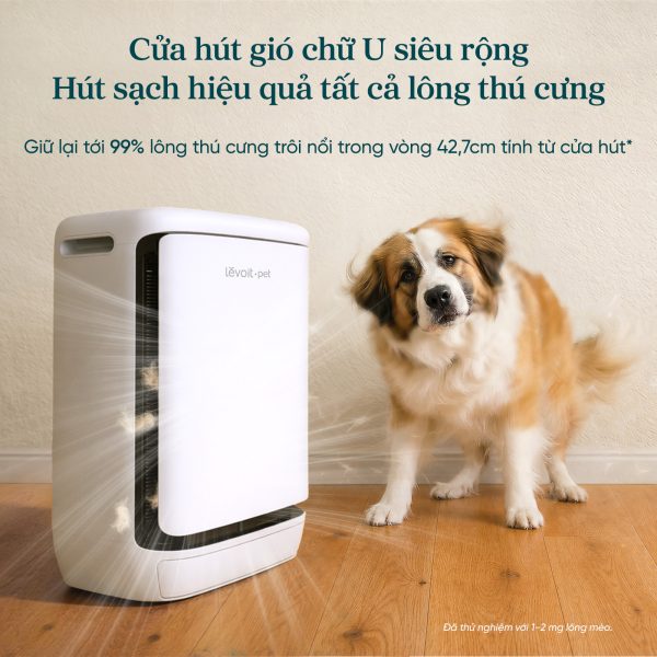 Levoit ra mắt Vital Pet Pro, máy lọc không khí tối ưu cho gia đình nuôi thú cưng