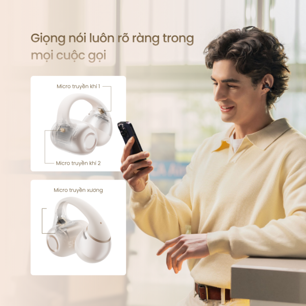 Shokz ra mắt tai nghe mở OpenDots 2 tại Việt Nam, hỗ trợ Dolby Audio, pin tối đa 40 giờ Shokz ra mắt tai nghe mở OpenDots 2 tại Việt Nam, hỗ trợ Dolby Audio, pin tối đa 40 giờ