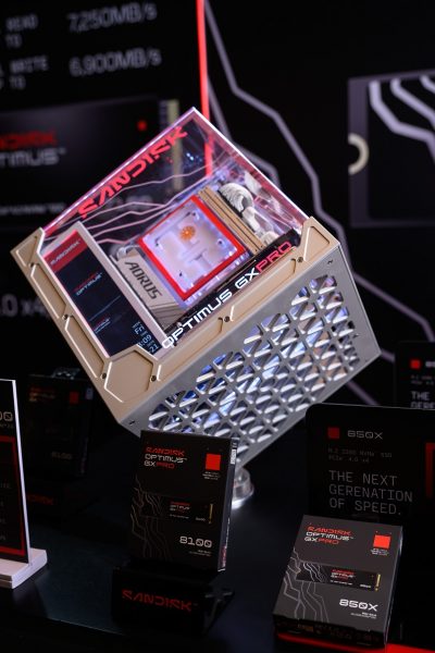 Ra mắt SANDISK Optimus: Dòng SSD gắn trong mới dành cho game thủ và người dùng chuyên nghiệp Ra mắt SANDISK Optimus: Dòng SSD gắn trong mới dành cho game thủ và người dùng chuyên nghiệp