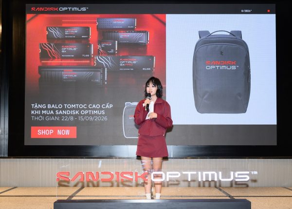 Ra mắt SANDISK Optimus: Dòng SSD gắn trong mới dành cho game thủ và người dùng chuyên nghiệp Ra mắt SANDISK Optimus: Dòng SSD gắn trong mới dành cho game thủ và người dùng chuyên nghiệp