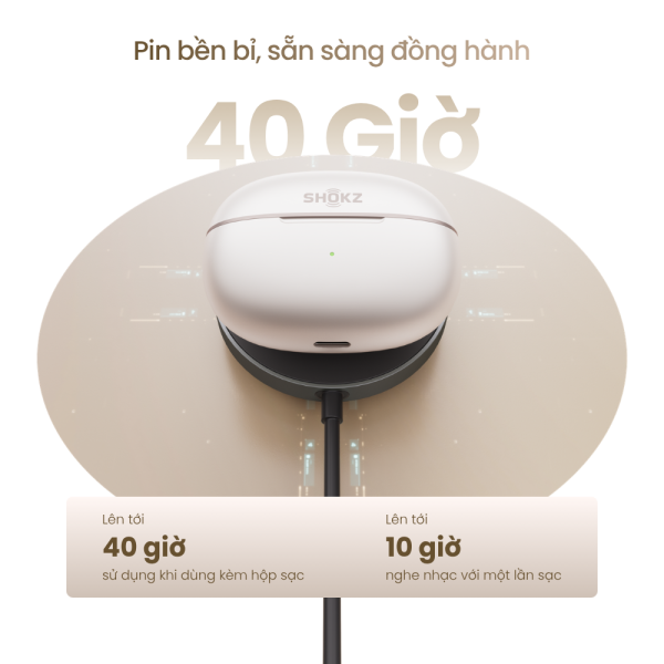 Shokz ra mắt tai nghe mở OpenDots 2 tại Việt Nam, hỗ trợ Dolby Audio, pin tối đa 40 giờ Shokz ra mắt tai nghe mở OpenDots 2 tại Việt Nam, hỗ trợ Dolby Audio, pin tối đa 40 giờ
