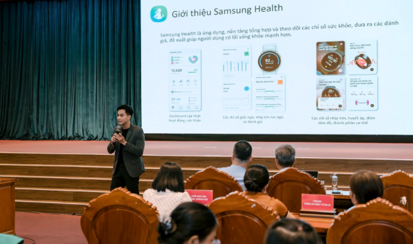 Samsung chia sẻ ứng dụng AI cá nhân hóa trong chăm sóc sức khỏe chủ động Samsung chia sẻ ứng dụng AI cá nhân hóa trong chăm sóc sức khỏe chủ động