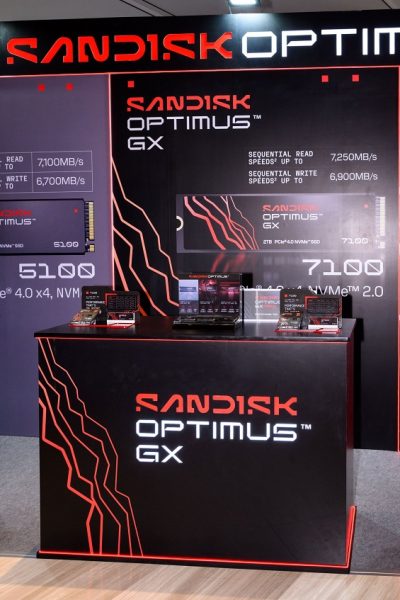 Ra mắt SANDISK Optimus: Dòng SSD gắn trong mới dành cho game thủ và người dùng chuyên nghiệp Ra mắt SANDISK Optimus: Dòng SSD gắn trong mới dành cho game thủ và người dùng chuyên nghiệp