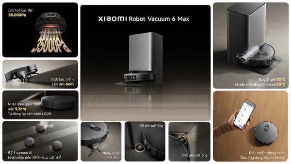 Xiaomi trình làng REDMI Watch 6 Series, máy giặt Mijia và loạt thiết bị gia dụng mới tại Việt Nam Xiaomi trình làng REDMI Watch 6 Series, máy giặt Mijia và loạt thiết bị gia dụng mới tại Việt Nam