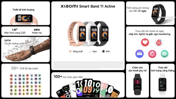 Xiaomi trình làng REDMI Watch 6 Series, máy giặt Mijia và loạt thiết bị gia dụng mới tại Việt Nam Xiaomi trình làng REDMI Watch 6 Series, máy giặt Mijia và loạt thiết bị gia dụng mới tại Việt Nam