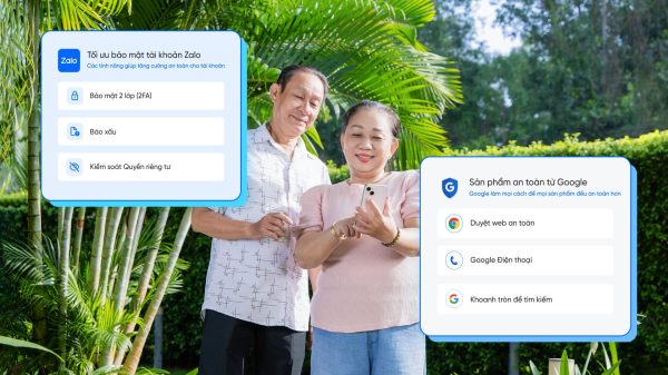 Zalo và Google hợp tác ra mắt Trung tâm An toàn số, tăng cường "lá chắn" chống lừa đảo trực tuyến cho người Việt Zalo và Google hợp tác ra mắt Trung tâm An toàn số, tăng cường "lá chắn" chống lừa đảo trực tuyến cho người Việt