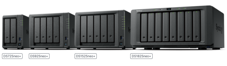 Synology DiskStation neo+ ra mắt: Thêm lựa chọn NAS hiệu năng cao, chi phí hợp lý