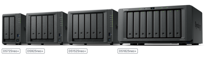 Synology DiskStation neo+ ra mắt: Thêm lựa chọn NAS hiệu năng cao, chi phí hợp lý