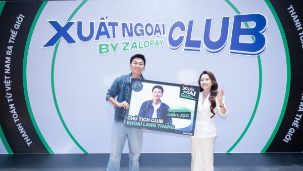 Zalopay ra mắt Xuất Ngoại Club, hợp tác cùng Khoai Lang Thang thúc đẩy hệ sinh thái du lịch quốc tế Zalopay ra mắt Xuất Ngoại Club, hợp tác cùng Khoai Lang Thang thúc đẩy hệ sinh thái du lịch quốc tế