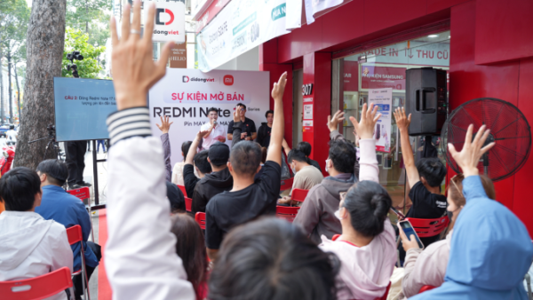 Di Động Việt mở bán REDMI Note 17 series, giá ưu đãi từ 5,49 triệu đồng Di Động Việt mở bán REDMI Note 17 series, giá ưu đãi từ 5,49 triệu đồng