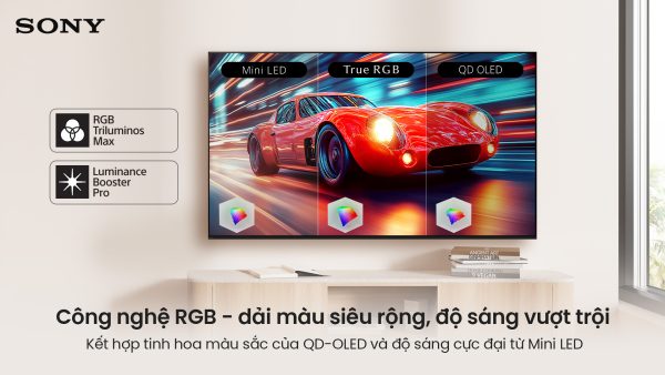 Sony BRAVIA 9 II True RGB được vinh danh “King of RGB LED TV 2026” Sony BRAVIA 9 II True RGB được vinh danh “King of RGB LED TV 2026”