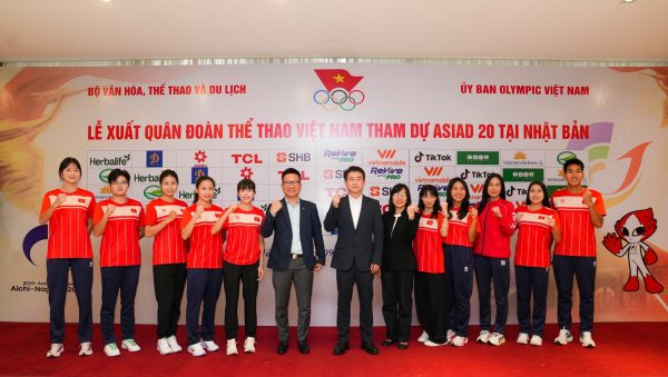 TCL đồng hành cùng Đoàn Thể thao Việt Nam tại ASIAD 2026