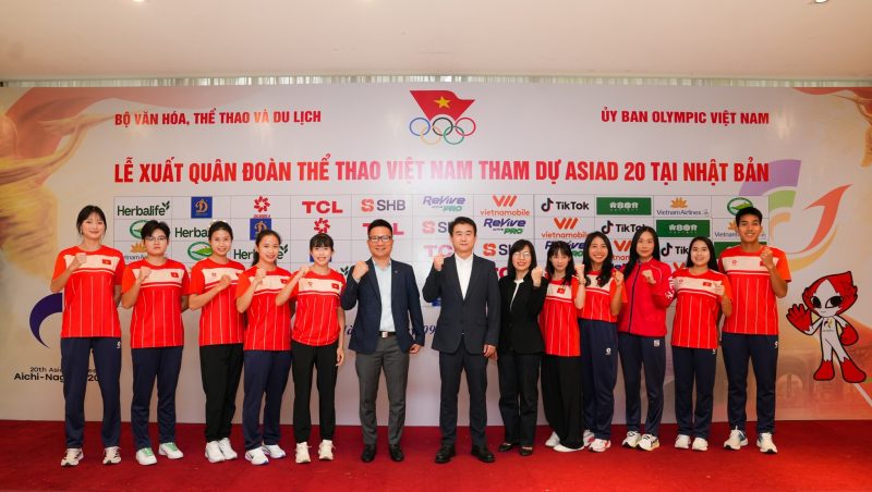 TCL đồng hành cùng Đoàn Thể thao Việt Nam tại ASIAD 2026