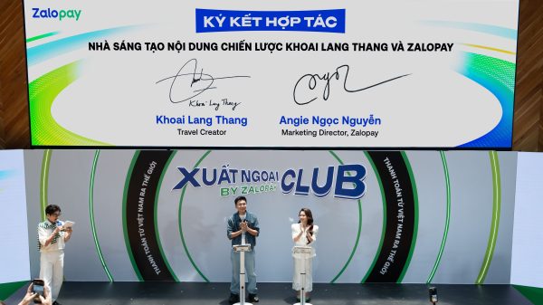Zalopay ra mắt Xuất Ngoại Club, hợp tác cùng Khoai Lang Thang thúc đẩy hệ sinh thái du lịch quốc tế Zalopay ra mắt Xuất Ngoại Club, hợp tác cùng Khoai Lang Thang thúc đẩy hệ sinh thái du lịch quốc tế
