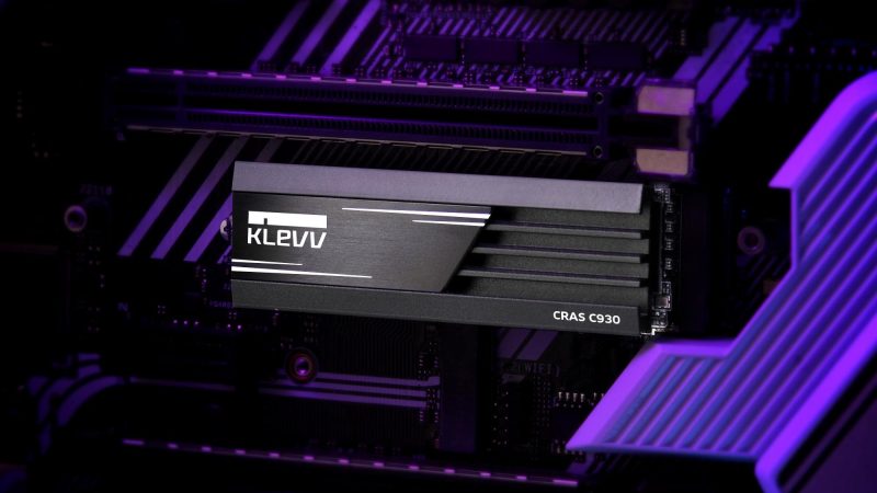KLEVV ra mắt bộ ba SSD PCIe Gen4 CRAS C930, C925G và C910G, nâng cấp hiệu năng lưu trữ