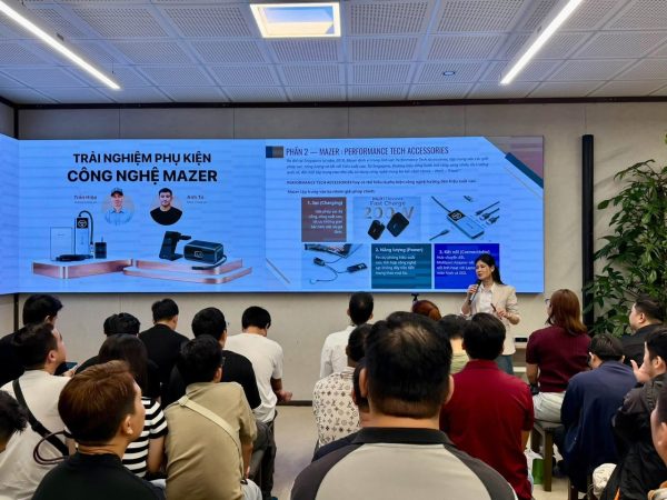Offline trải nghiệm phụ kiện công nghệ Mazer: Khám phá hệ sinh thái sạc và kết nối thế hệ mới
