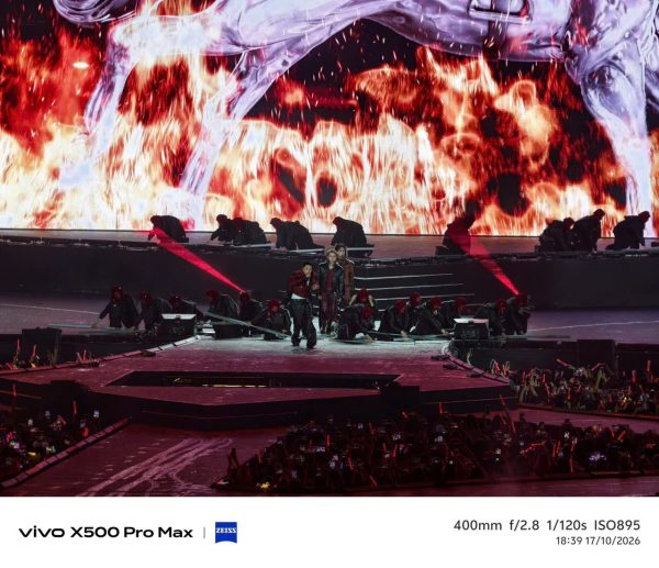 vivo X500 Series trình diễn khả năng quay chụp với camera ZEISS tại concert Anh Trai Vượt Ngàn Chông Gai 2026 vivo X500 Series trình diễn khả năng quay chụp với camera ZEISS tại concert Anh Trai Vượt Ngàn Chông Gai 2026