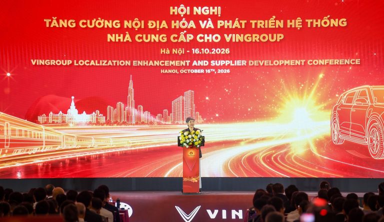 Vingroup ưu đãi phí thuê đất và cam kết đầu ra dài hạn cho doanh nghiệp hỗ trợ Việt Nam