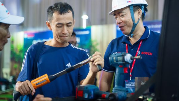 Bosch giới thiệu các giải pháp công nghệ giúp người dùng chuyên nghiệp làm việc hiệu quả hơn
