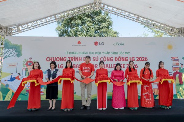 LG Electronics Việt Nam khánh thành thư viện “Chắp cánh Ước mơ” tại Thái Nguyên LG Electronics Việt Nam khánh thành thư viện “Chắp cánh Ước mơ” tại Thái Nguyên